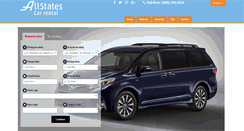 Desktop Screenshot of allstates-carrental.com